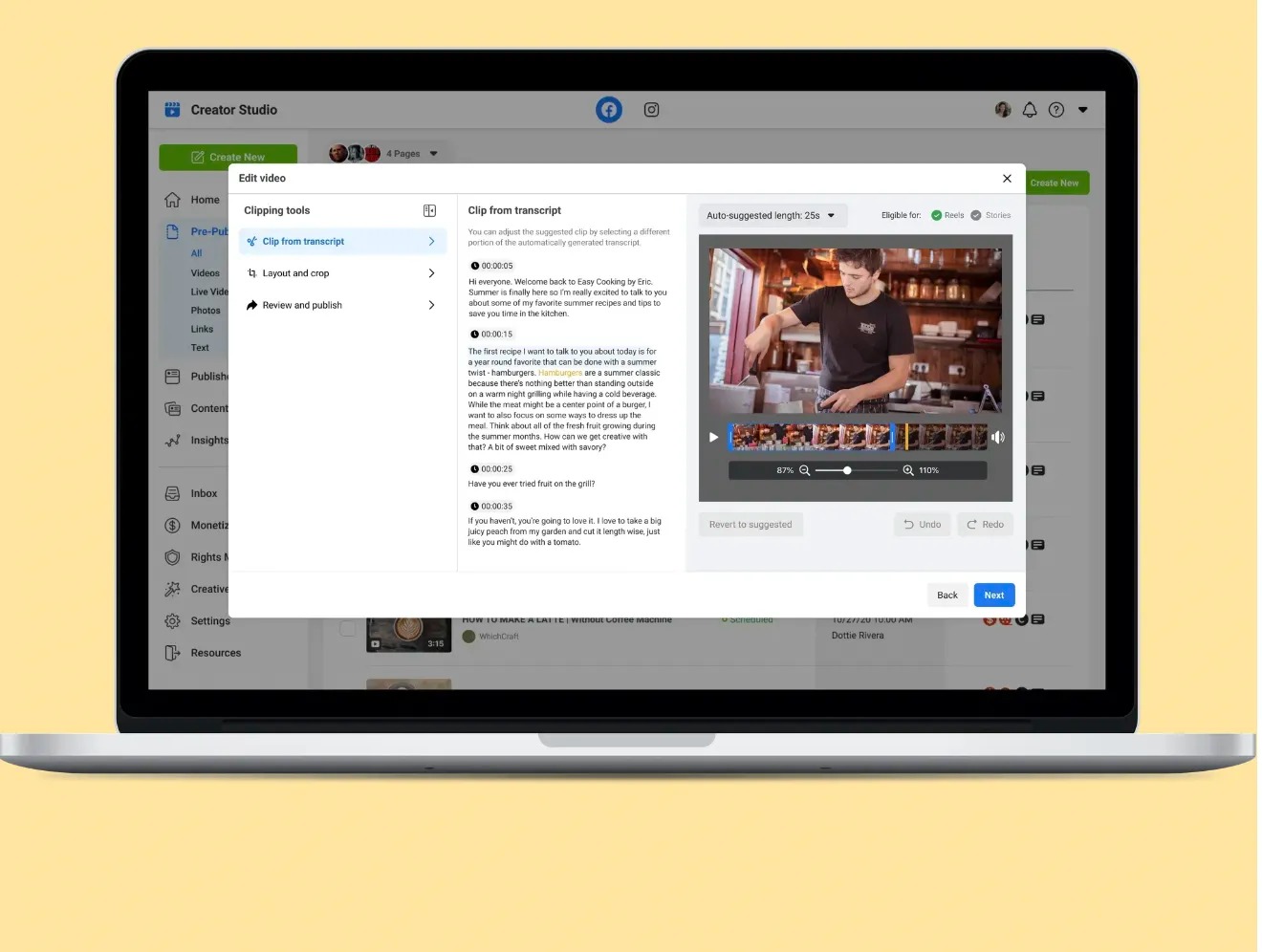 facebook instagram reels