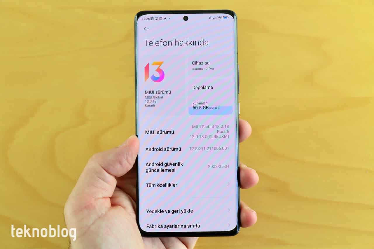 xiaomi 12 pro inceleme