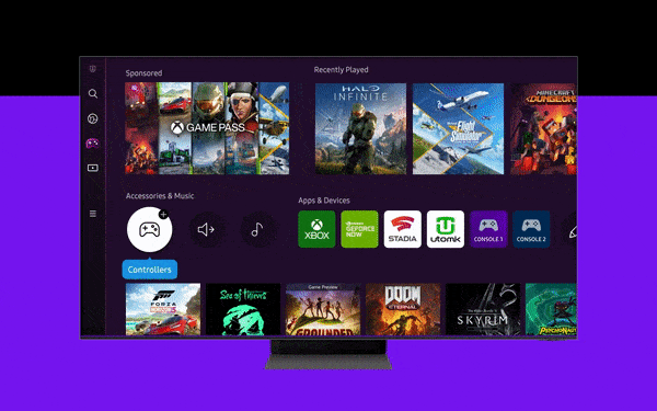 samsung gaming hub