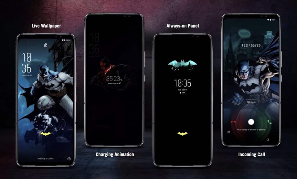 Asus ROG Phone 6 ve 6D'ye Batman dokunuşu