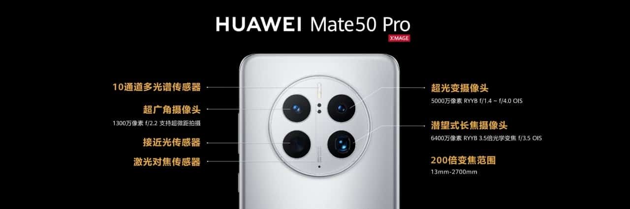 huawei mate 50 pro kamera özellikleri