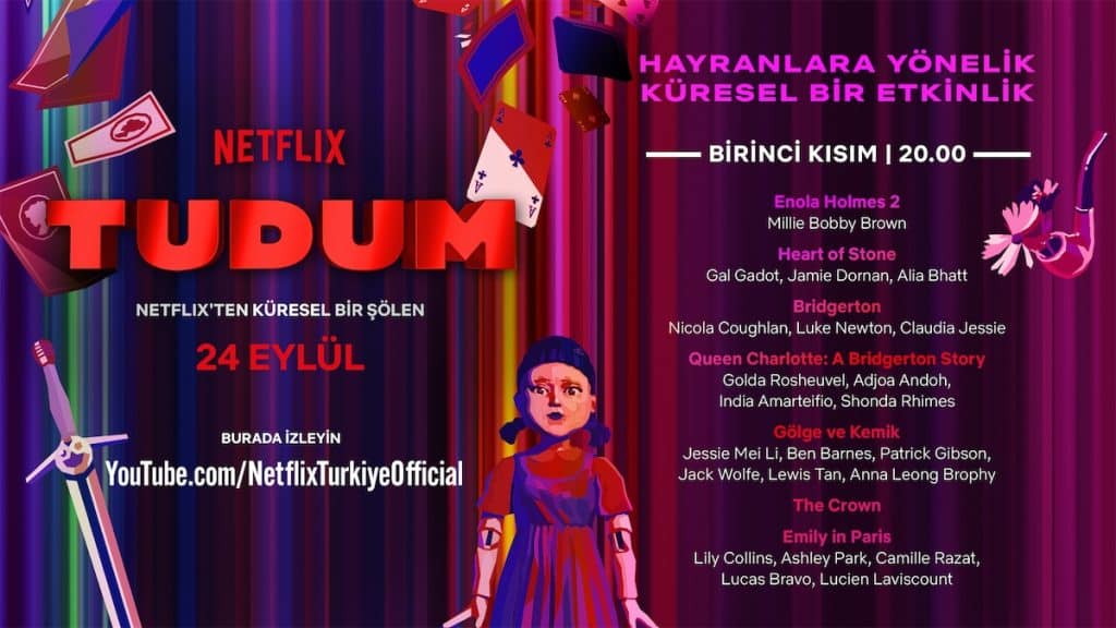 Netflix TUDUM 2022 etkinliğinin programını açıkladı
