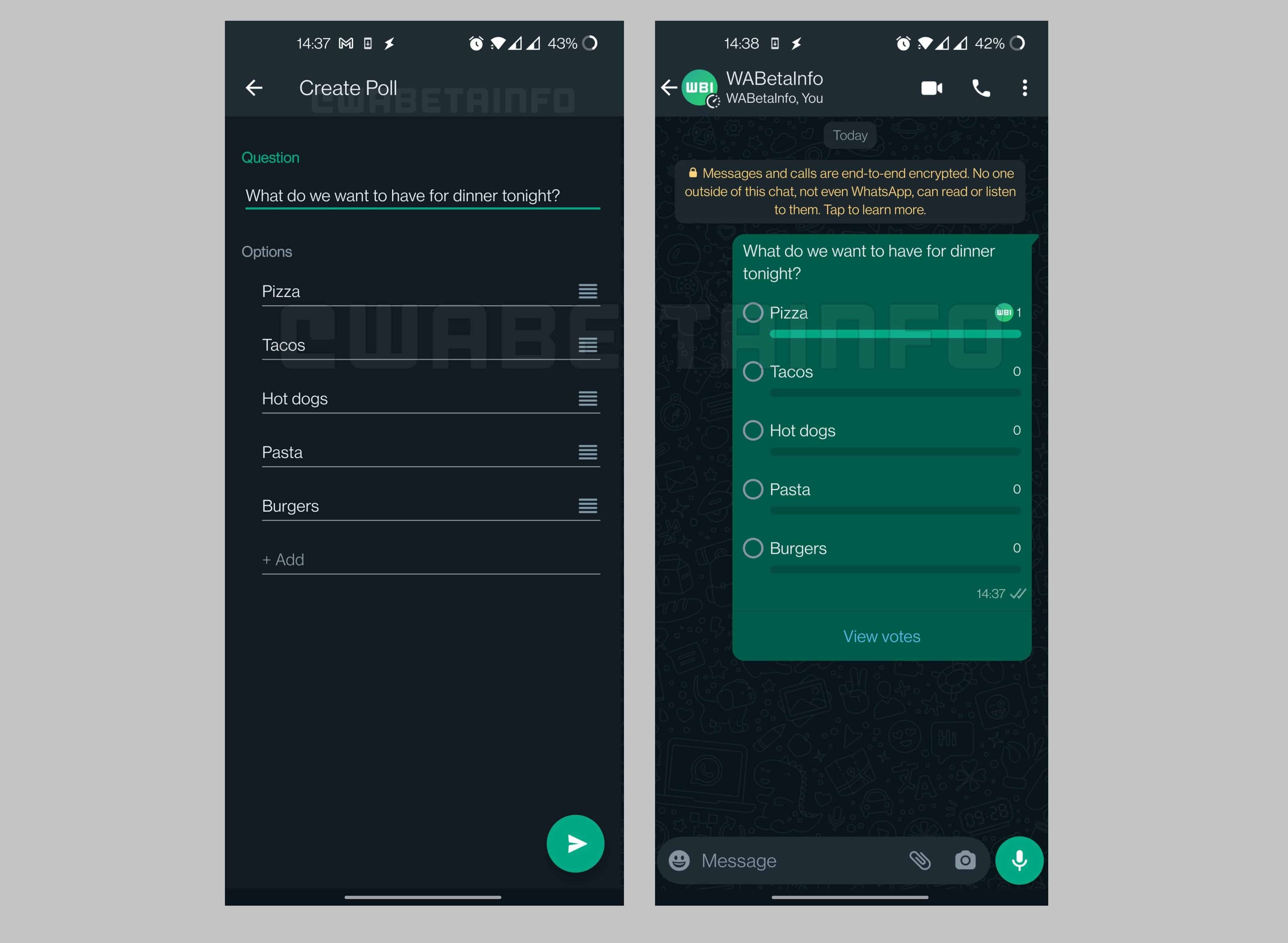 whatsapp anketler