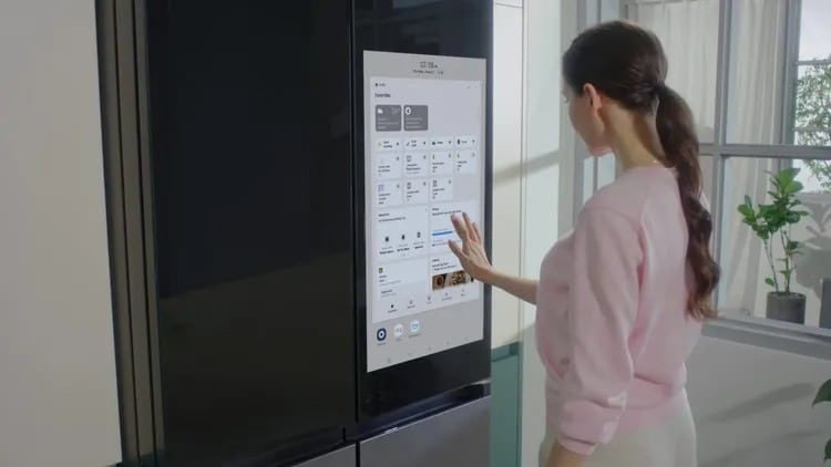 Samsung Bespoke Refrigerator Family Hub Plus