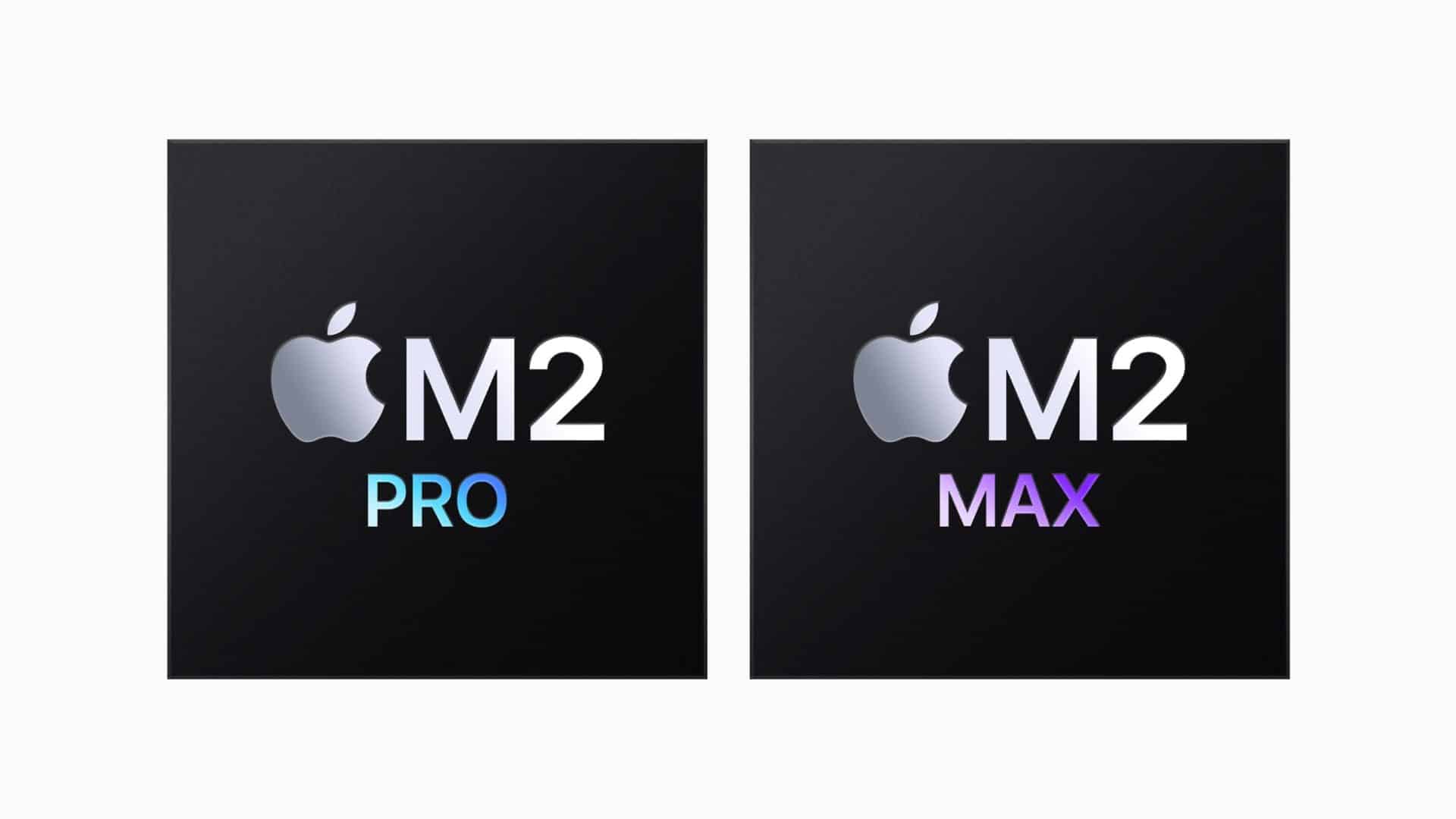apple m2 pro m2 max
