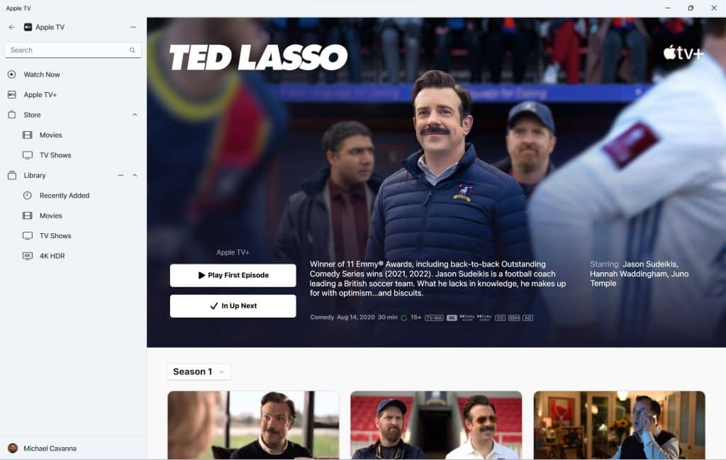Apple Music ve TV'nin Windows uygulamaları Microsoft Store'da