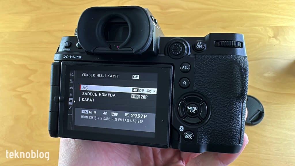 Fujifilm X-H2S İncelemesi