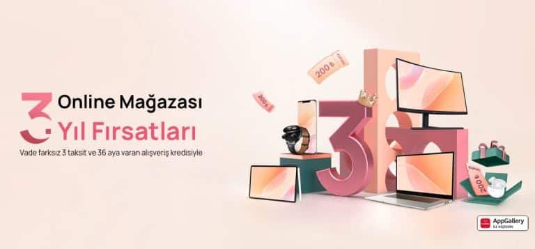 Huawei Online Mağaza’da üçüncü yaşa özel çeşitli fırsatlar var