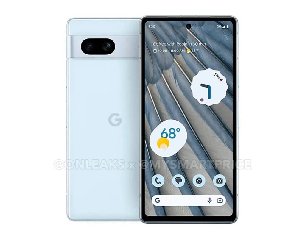Google Pixel 7a'ya ait olduğu söylenen resmi fotoğraflar sızdı