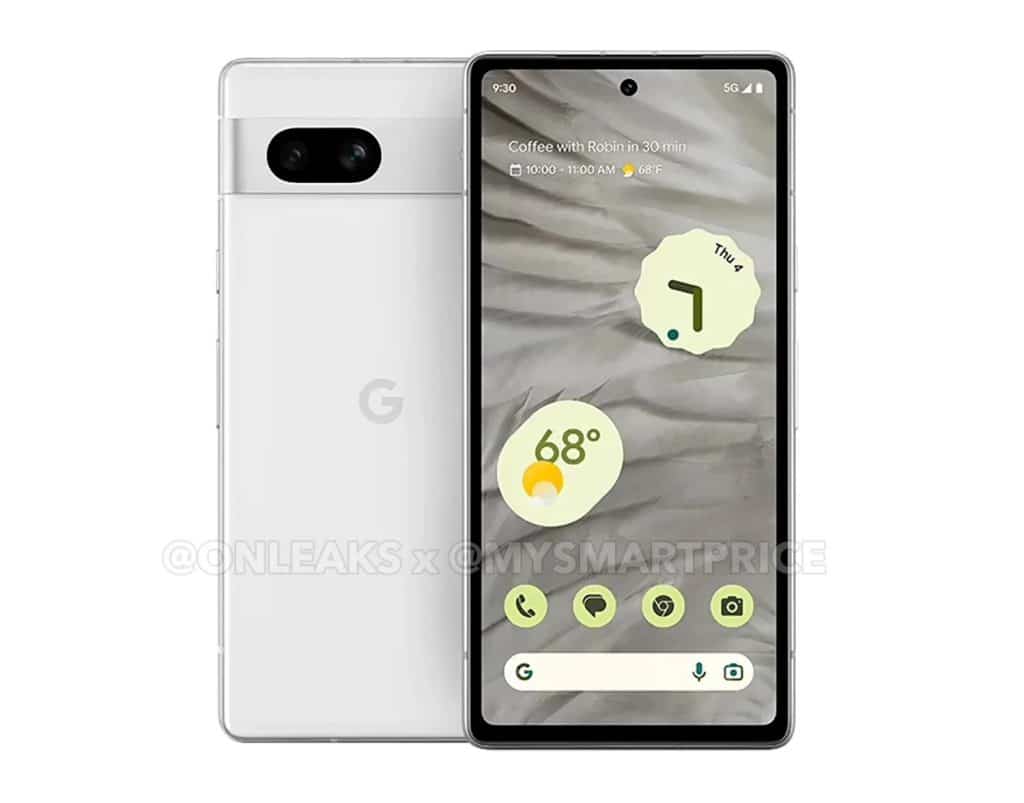 Google Pixel 7a'ya ait olduğu söylenen resmi fotoğraflar sızdı