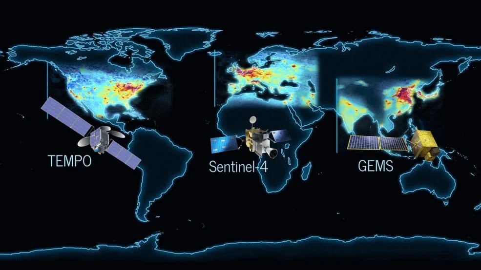 hava kirliliği izleme uyduları