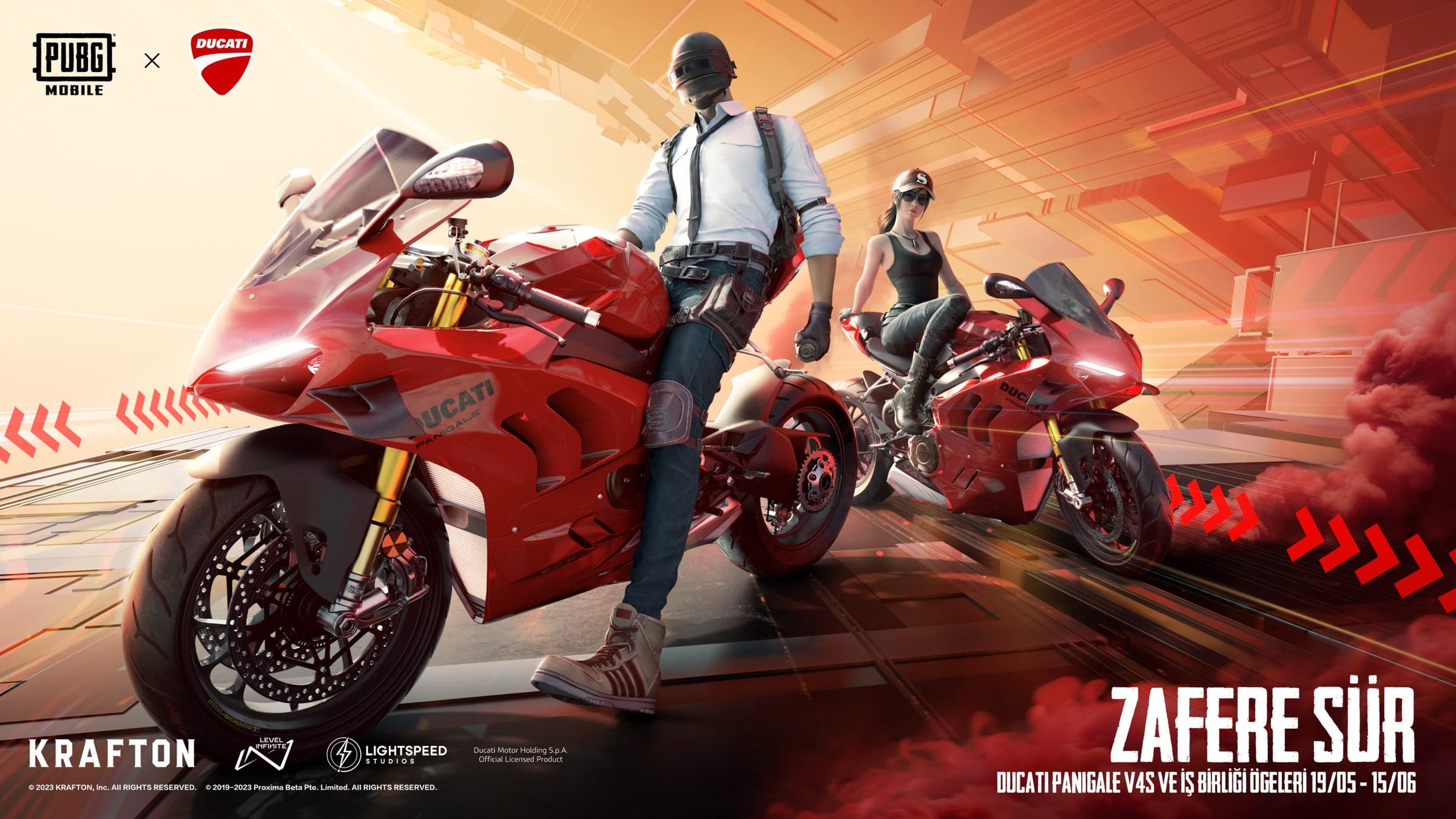 PUBG Mobile annuncia la collaborazione con Ducati