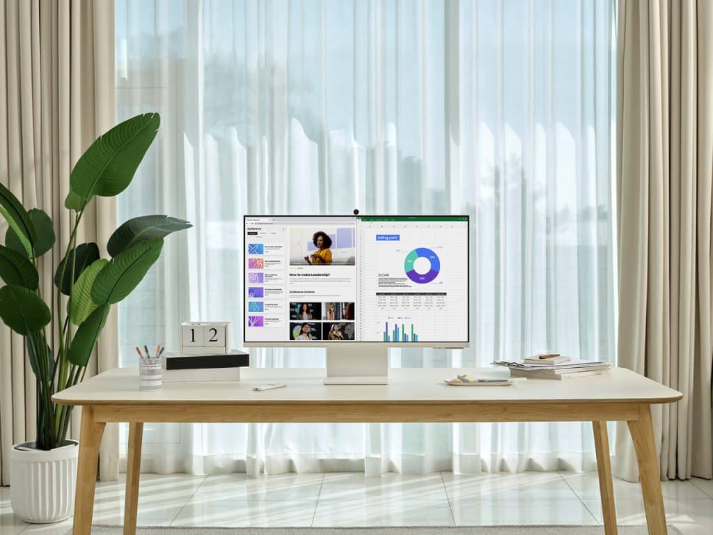 Samsung tek bir monitörde eğlence, oyun ve üretkenliği deneyimlemeye izin veriyor