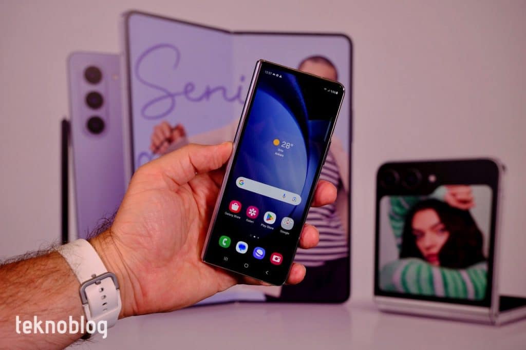Galaxy Z Fold 5 tanıtıldı: Şimdiye kadarki en ince ve hafif Fold [Ön İnceleme]