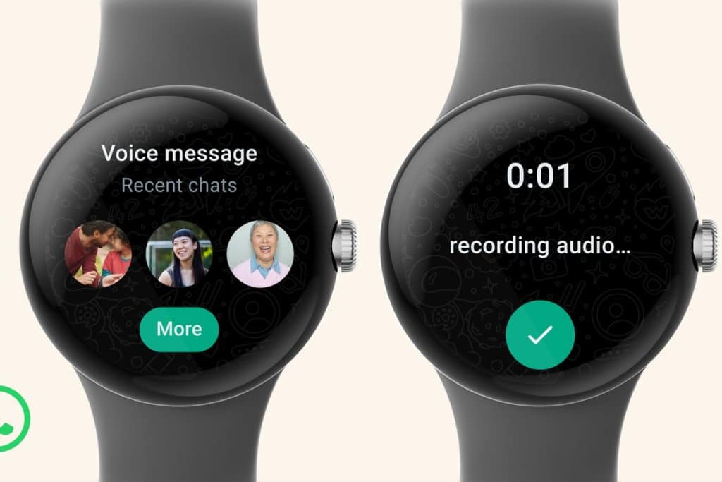 whatsapp wear os