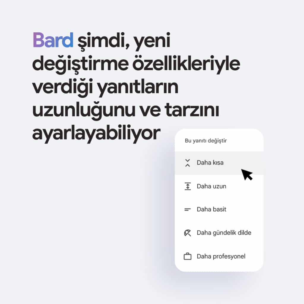 Google Bard, kullanıcılarına daha donanımlı hizmet sunmaya hazır