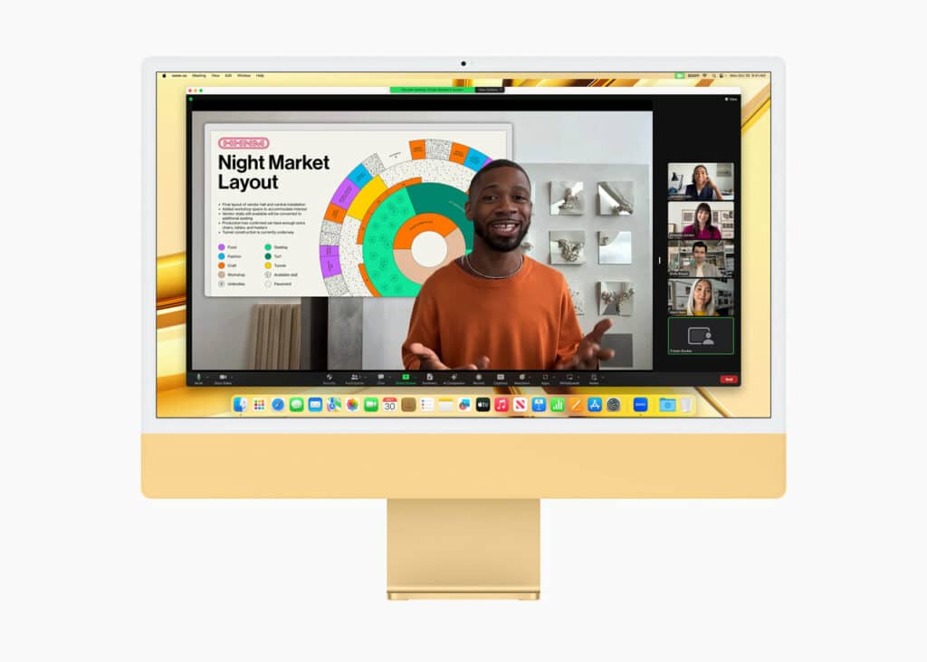 Apple, 24 inçlik iMac'ı yeni M3 çipi ile güçlendiriyor