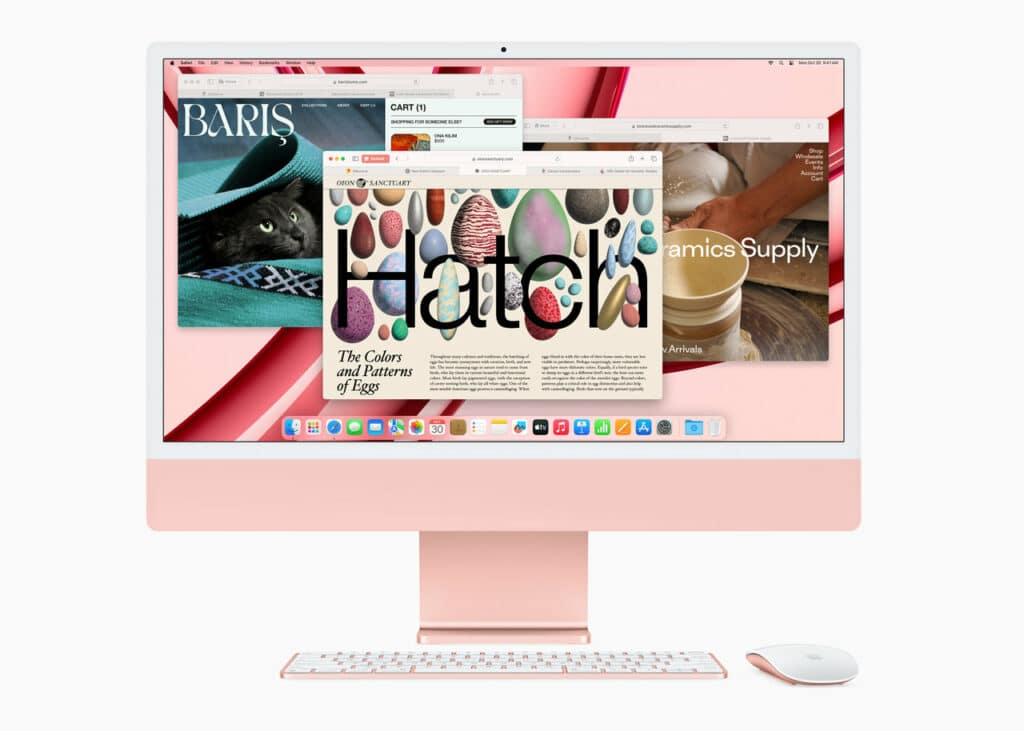 Apple, 24 inçlik iMac'ı yeni M3 çipi ile güçlendiriyor