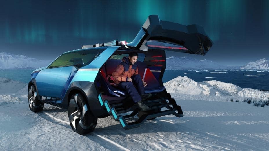 Nissan'dan uzay aracına benzeyen yeni elektrikli otomobil konsepti: Hyper Adventure