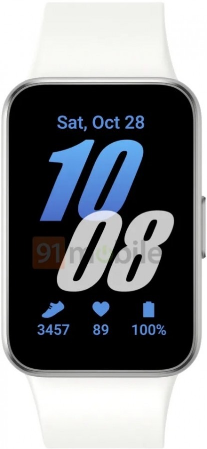 Yeni Samsung Galaxy Fit 3 sızıntısı farklı renk seçeneklerini gösteriyor