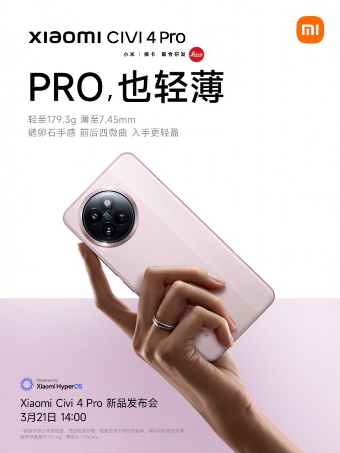 xiaomi civi 4 pro