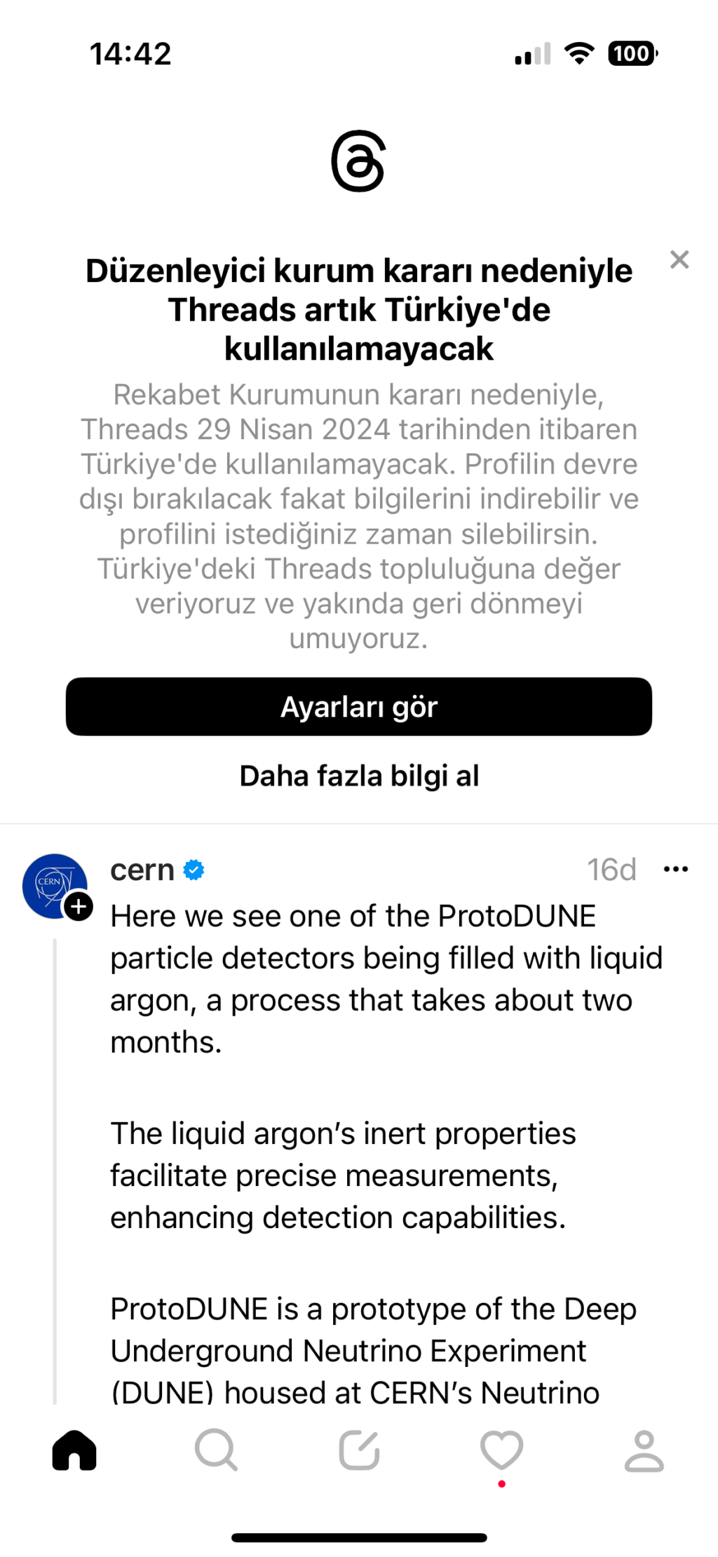 threads türkiye erişim engeli