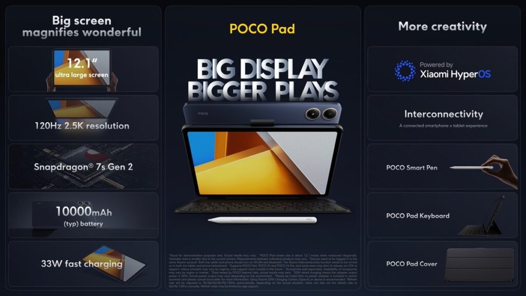 poco pad