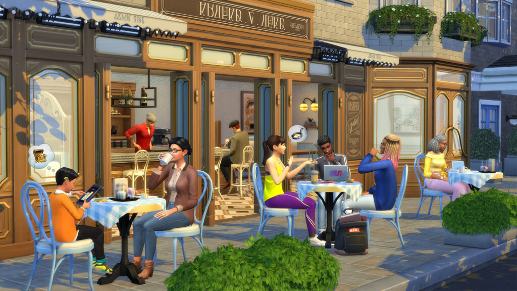 the sims 4 cozy bistro