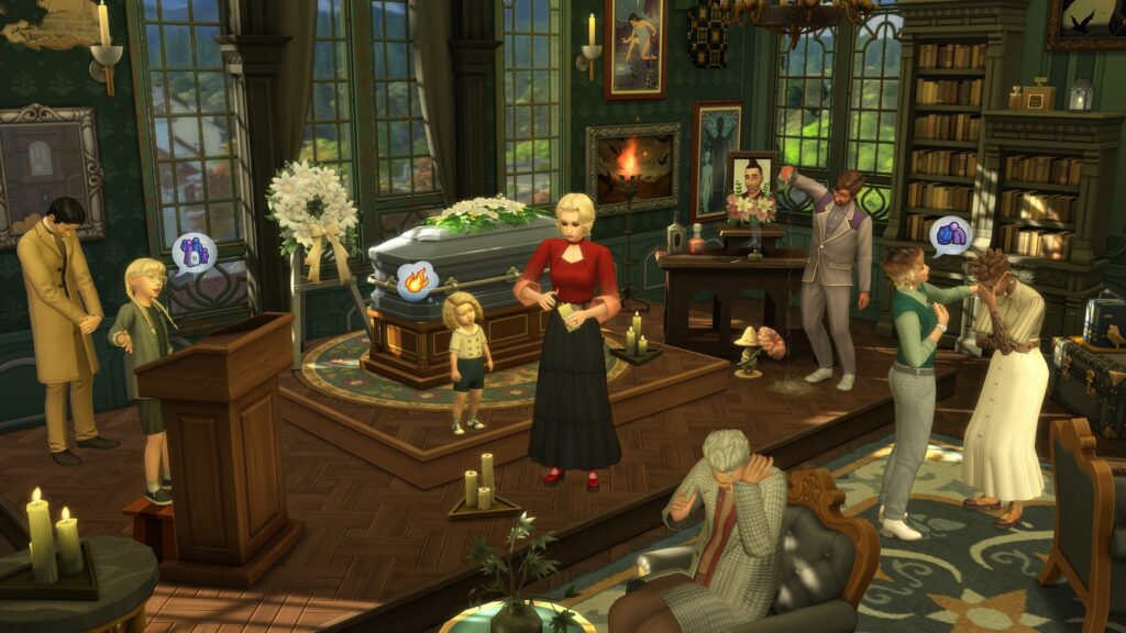 the sims 4 life & death