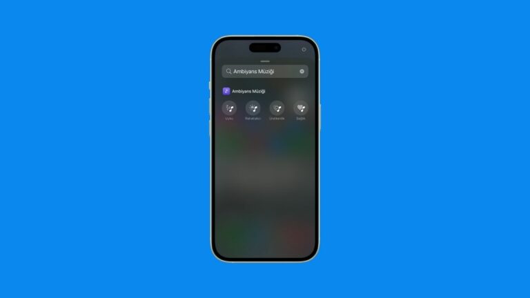 iPhone’unuzda yeni bir odaklanma ve rahatlama aracı: iOS 18.4 ile gelen Ambiyans Müziği nasıl kullanılır?