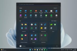 windows 11 başlat menüsü