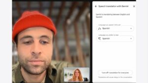 google meet canlı çeviri