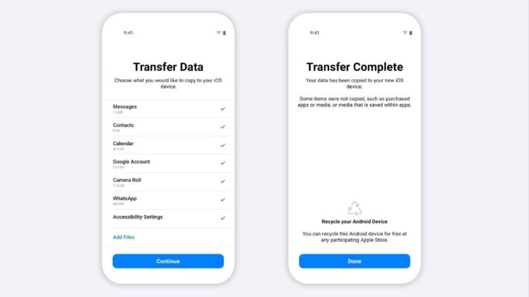ios'e taşı