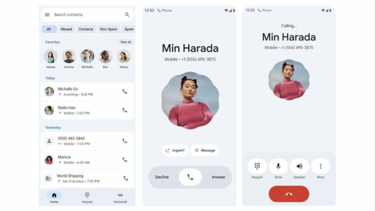 android telefon uygulaması