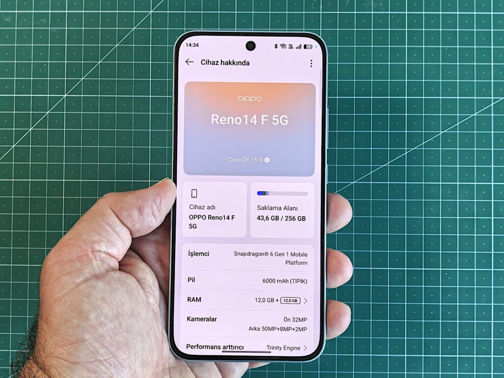 oppo reno14 f 5g inceleme