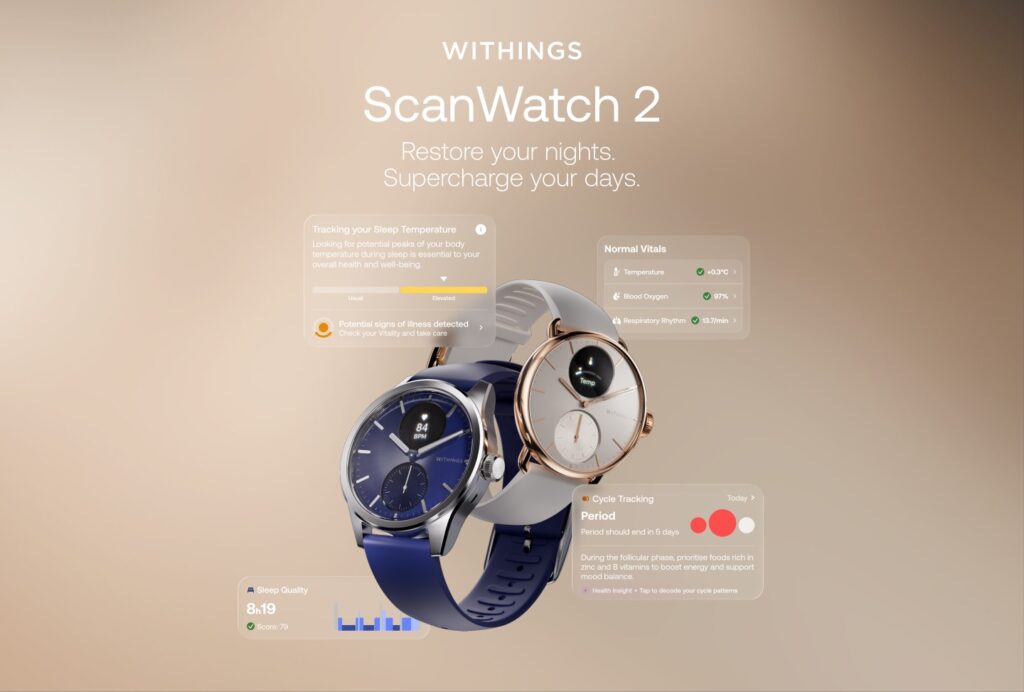 withings scanwatch 2