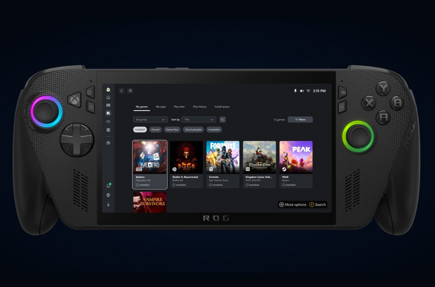 Xbox PC uygulaması farklı mağazalardaki oyunları tek çatı altında topluyor