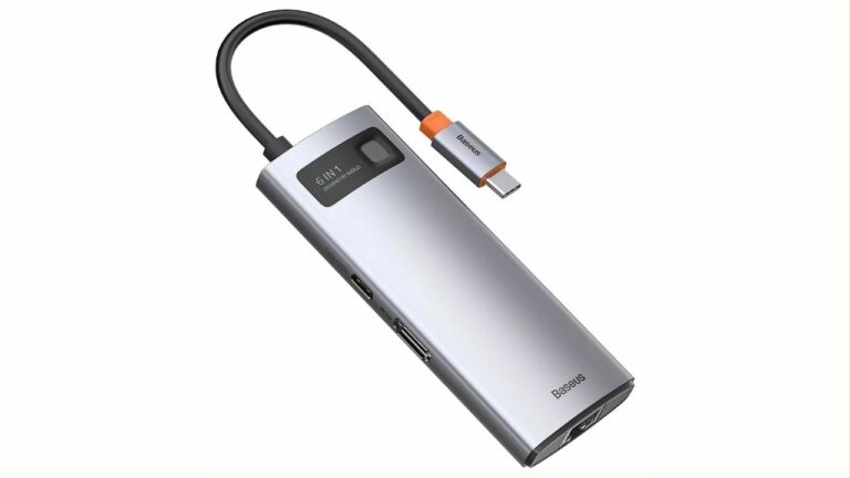 Baseus Metal Gleam 6 in 1 Hub 300 TL İndirimle Satışta (Ekim 2025)