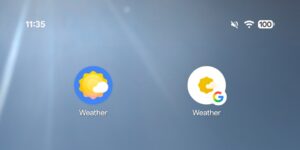google weather