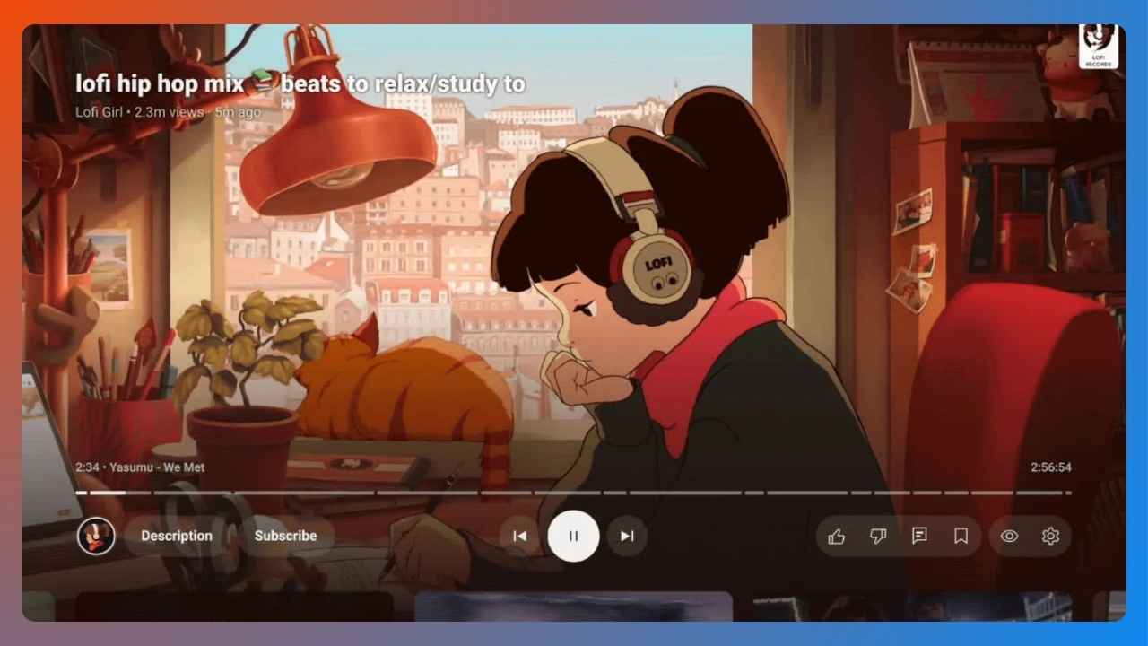 YouTube TV uygulamasında izleme ekranı baştan düzenlendi