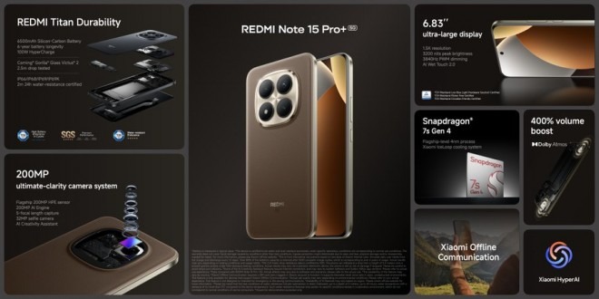 Xiaomi, Redmi Note 15 ailesini Avrupa’ya getirdi
