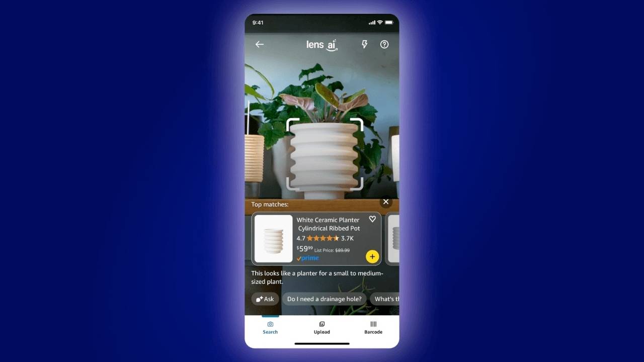 Amazon, Türkiye’de kamera ile ürün aramayı başlattı