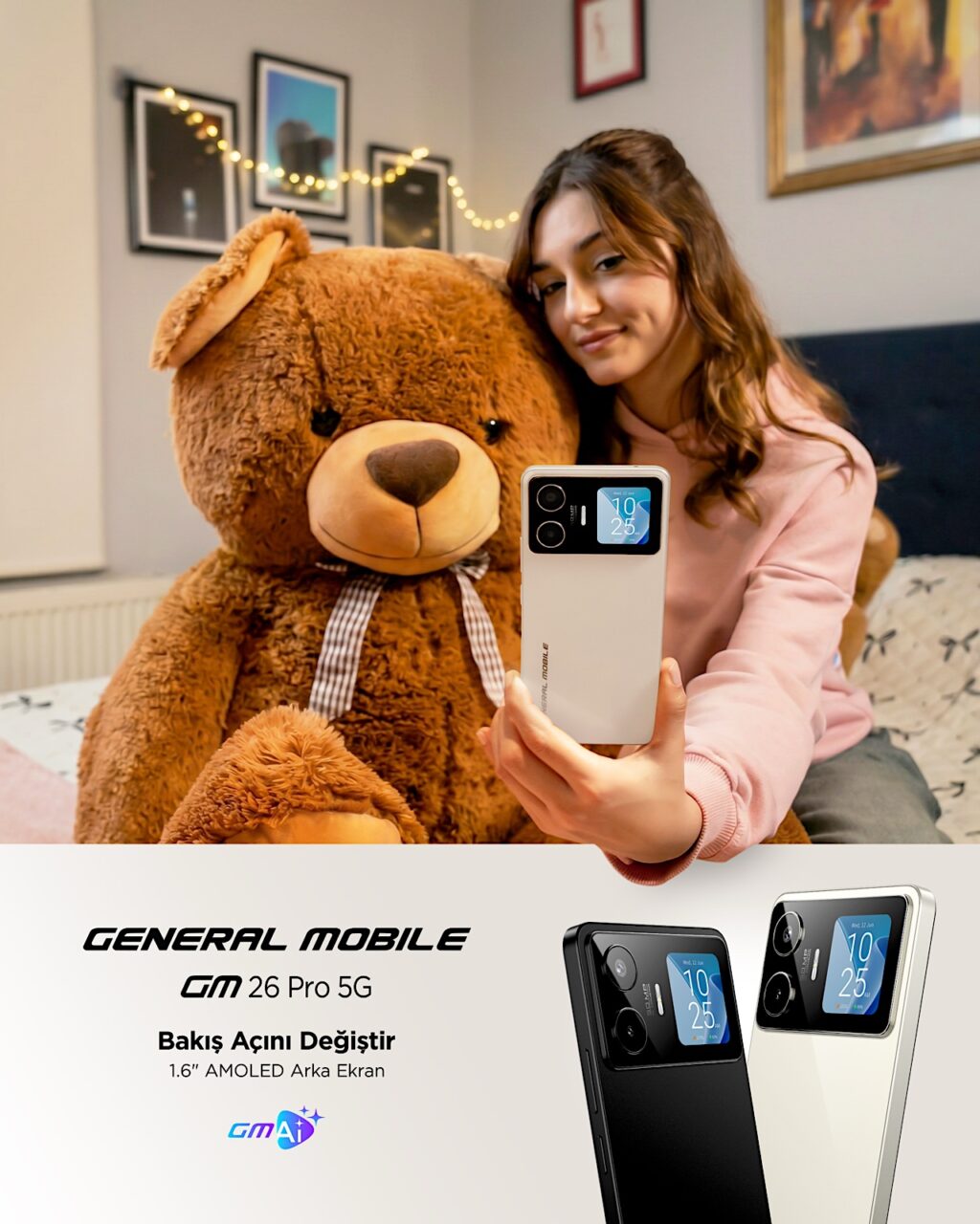 General Mobile, GM AI destekli GM Fenix II Pro 5G ve GM 26 Pro 5G modellerini satışa sundu
