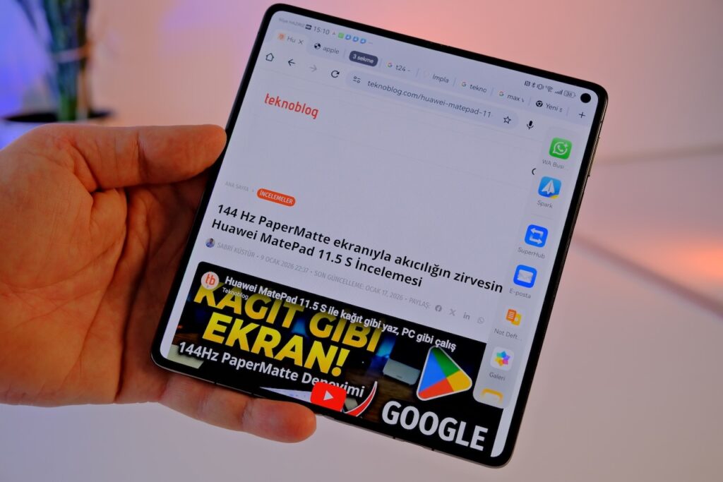 Katlanabilir, ama ödün vermeyen bir amiral gemisi mi? Huawei Mate X7 İncelemesi