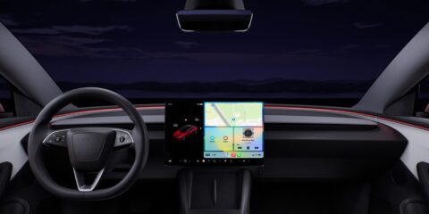 tesla carplay