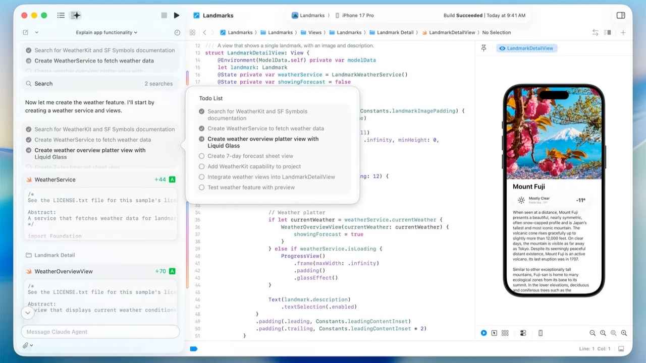 Apple, Xcode 26.3’te kod yazımını ajanlara bırakıyor