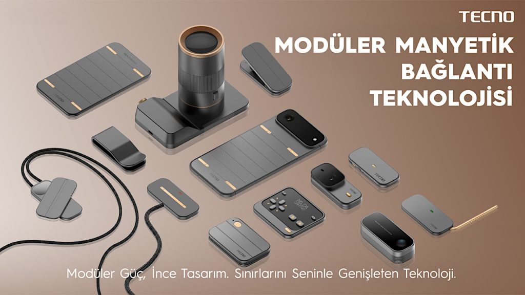 TECNO MWC 2026’da 8000mAh’li POVA ve üçe katlanan telefonu gösterdi