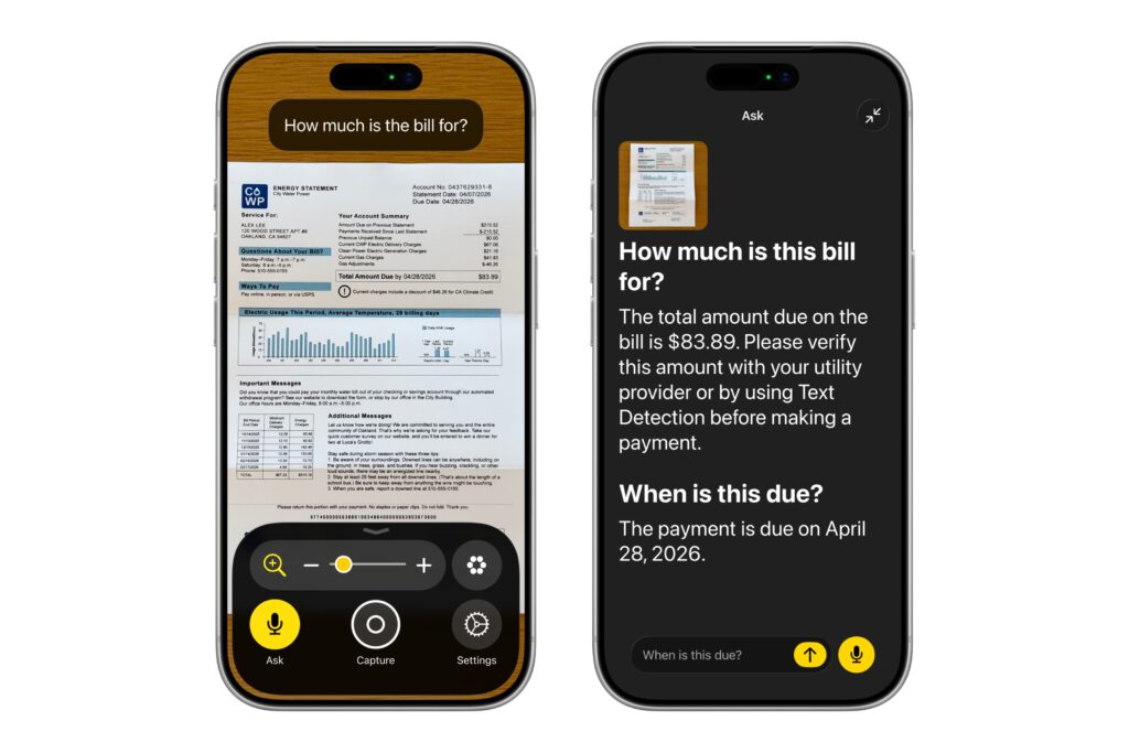 Apple Intelligence, erişilebilirliği iPhone’dan Vision Pro’ya taşıyor