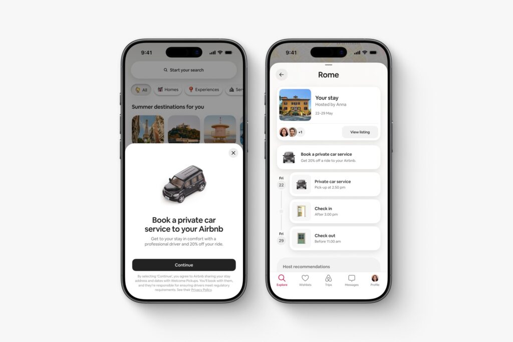 Airbnb kullanıcılarına otel, market ve transfer hizmeti sunacak