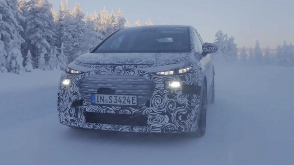 Audi A2 e-tron buz testlerinde ortaya çıktı